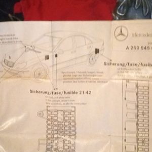 02 Mercedes fusebox